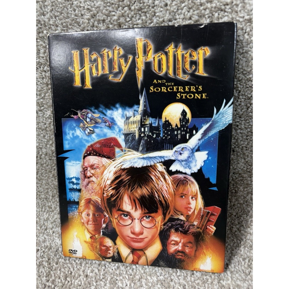 Harry Potter and the Sorcerers Stone‎ (DVD, 2002, 2-Disc Set, Tested